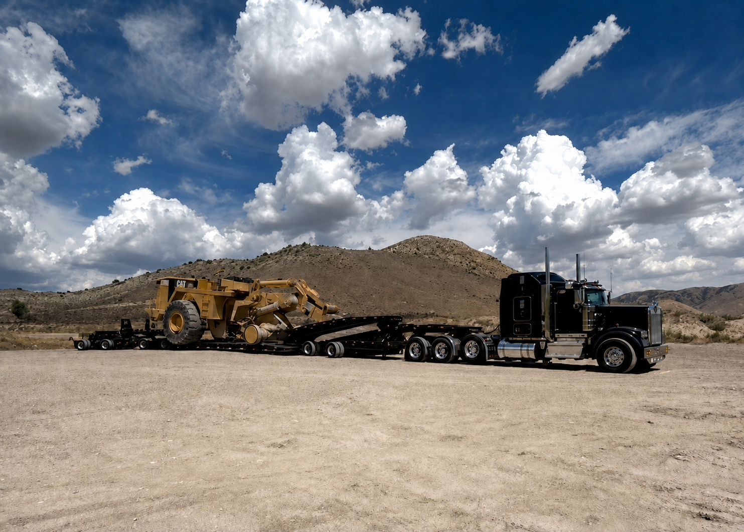 Heavy haul specialized cargo transport