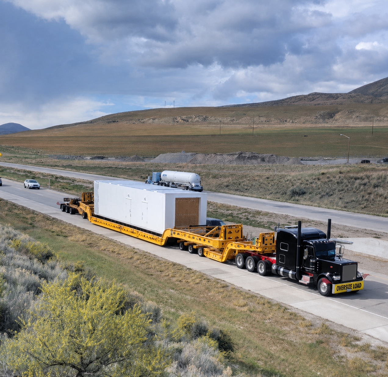 Oversized Industrial Module Transportation