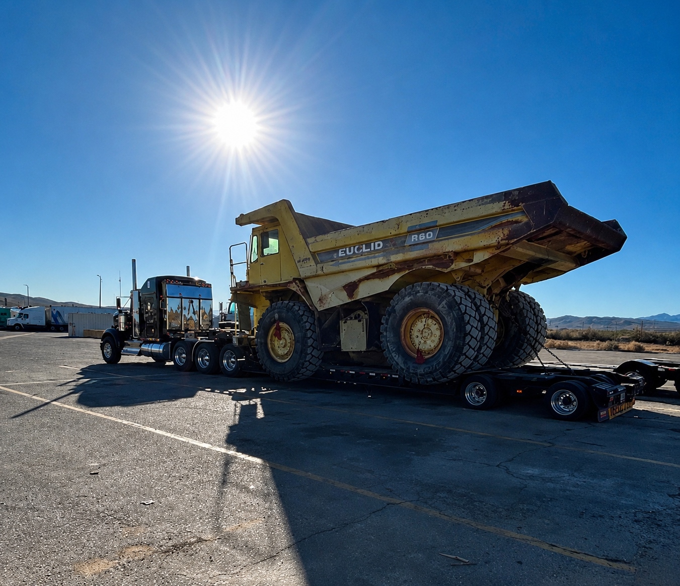 Mining Equipment Transportation