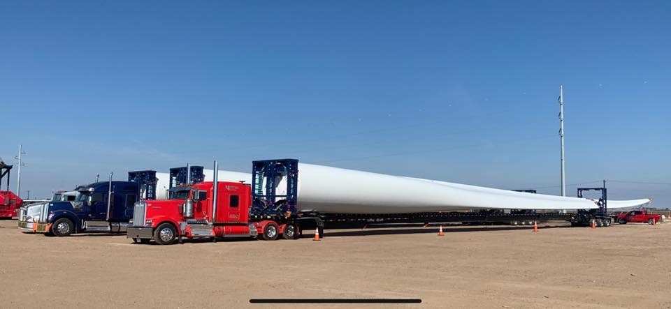 Wind Turbine Blade Transportation