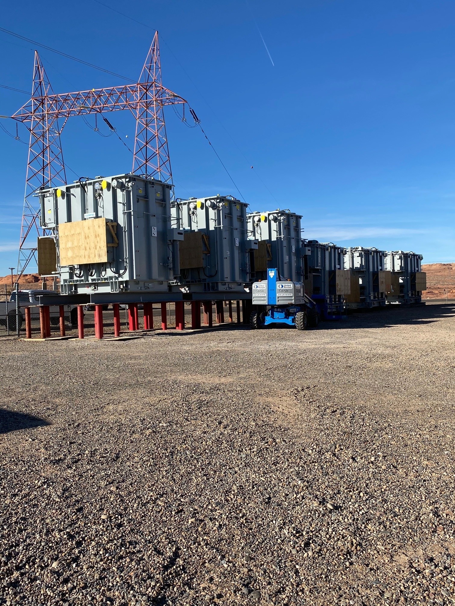 Transformer Staging & Site Storage