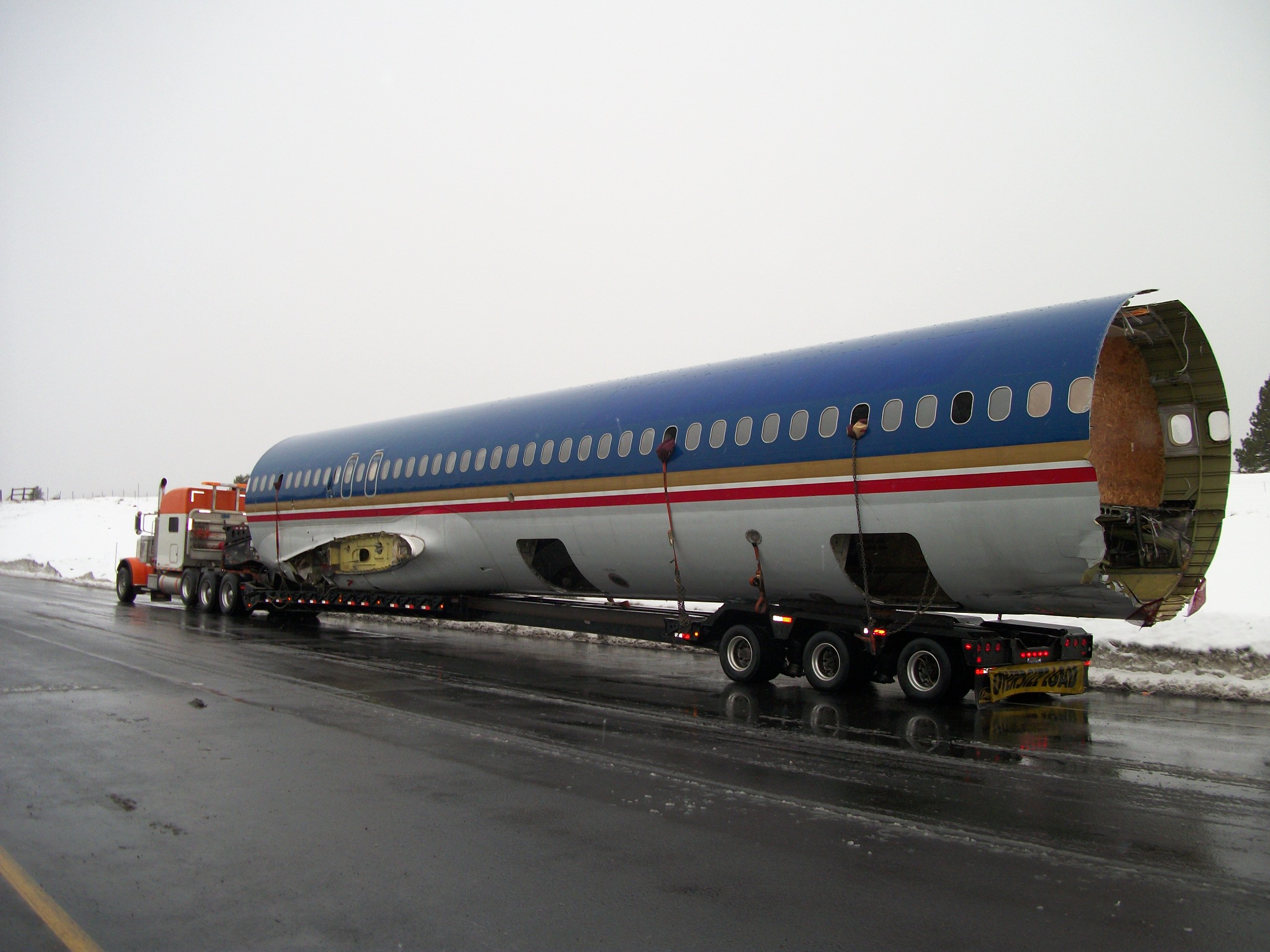 Aircraft Fuselage Heavy Haul