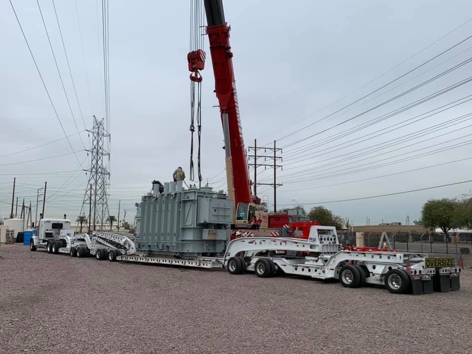 Transformer & Crane Operation